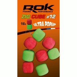 ZIG CUBE MIX taille12 - RED + GREEN 