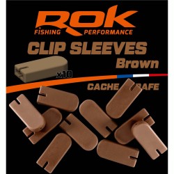 CLIP SLEEVE - BROWN / CACHE AGRAFE MARRON 