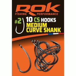 CS taille2 - MEDIUM CURVE SHANK HOOKS taille2 - HAMECONS MEDIUM CURVE SHANK taille2 