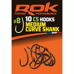 CS taille8 - MEDIUM CURVE SHANK HOOKS taille8 - HAMECONS MEDIUM CURVE SHANK taille8 
