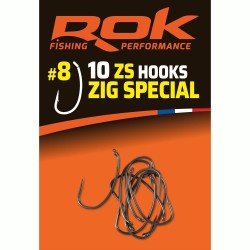 ZS taille8 - ZIG SPECIAL HOOKS taille8 - ZS - HAMECONS ZIG taille8 