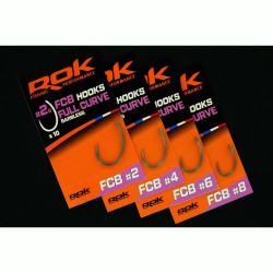 FCB taille4 - BARBLESS FULL CURVE HOOKS taille4 - HAMECONS BARBLESS FULL CURVE taille 