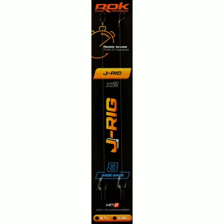 J-RIG WG taille8 - 2X PACK / LOT DE 2X MONTAGES J-RIG WIDE GAPE taille8 