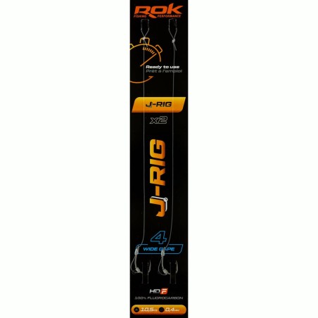 J-RIG WG taille4 - 2X PACK / LOT DE 2X MONTAGES J-RIG WIDE GAPE taille4 