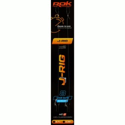 J-RIG WGB taille8 - 2X PACK / LOT DE 2X MONTAGES J-RIG WIDE GAPE BARBLESS taille 