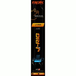 J-RIG WGB taille6 - 2X PACK / LOT DE 2X MONTAGES J-RIG WIDE GAPE BARBLESS taille 