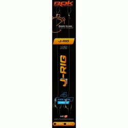 J-RIG WGB taille4 - 2X PACK / LOT DE 2X MONTAGES J-RIG WIDE GAPE BARBLESS taille 