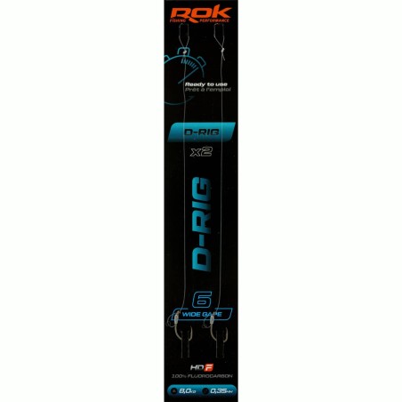 D-RIG WG taille6 - 2X PACK / LOT DE 2X MONTAGES D-RIG WIDE GAPE taille6 