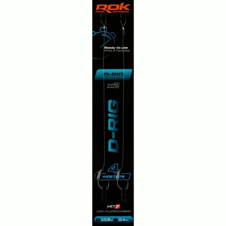 D-RIG WG taille4 - 2X PACK / LOT DE 2X MONTAGES D-RIG WIDE GAPE taille4 