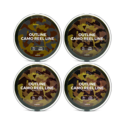 OUTLINE CAMO REEL LINE - 15LB 1000M AVID CARP 