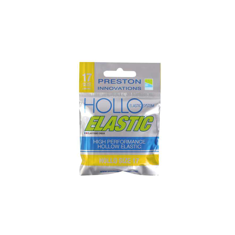 HOLLO ELASTIC - SIZE 17H - YELLOW PRESTON INNOVATIONS 