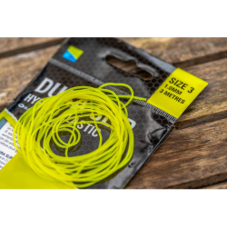 DURA SLIP HYBRID ELASTIC - YELLOW - SIZE 3 PRESTON INNOVATIONS 