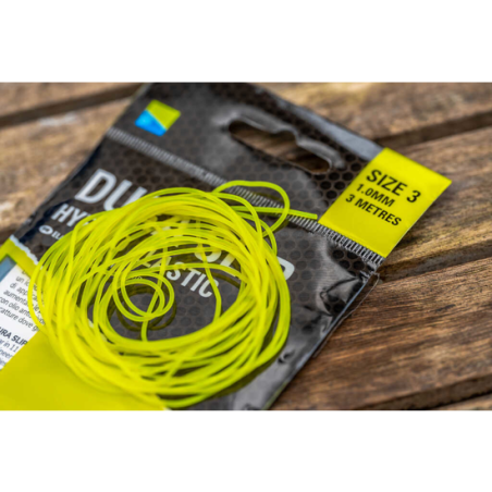 DURA SLIP HYBRID ELASTIC - YELLOW - SIZE 3 PRESTON INNOVATIONS 
