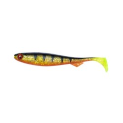 SLICK SHAD ULTRA UV 9CM  / 3.5" X 50PC - PERCH FOX RAGE
