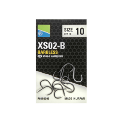 XS02-B SIZE 8 HOOKS PRESTON INNOVATIONS 