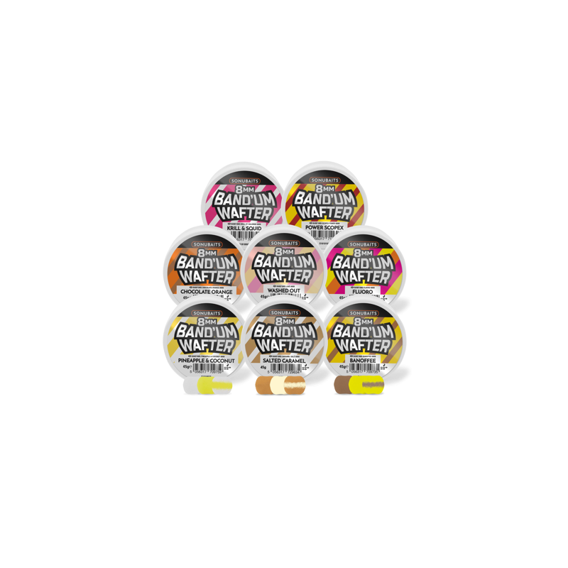 SONU BAND'UM WAFTERS - PINEAPPLE & COCONUT 10MM SONUBAITS 