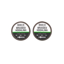 BASIX BRAIDED HOOKLINK 25lb 10m   KORDA 