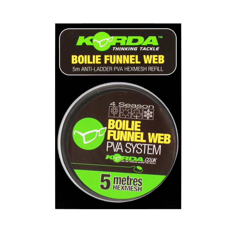 BOILIE FUNNEL WEB HEXMESH REFILL 5M KORDA 