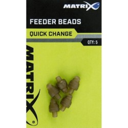 MATRIX QUICK CHANGE FEEDER BEADS X 5. MATRIX