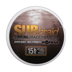 SUB BRAID 450m 15lb   KORDA 