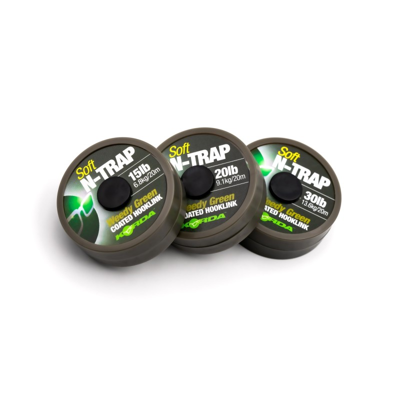N-TRAP SOFT 20lb Gravel Brown   KORDA 