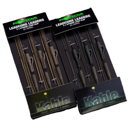 LEADCORE LEADERS - HYBRID LEAD CLIP QC SWIVEL KORDA 