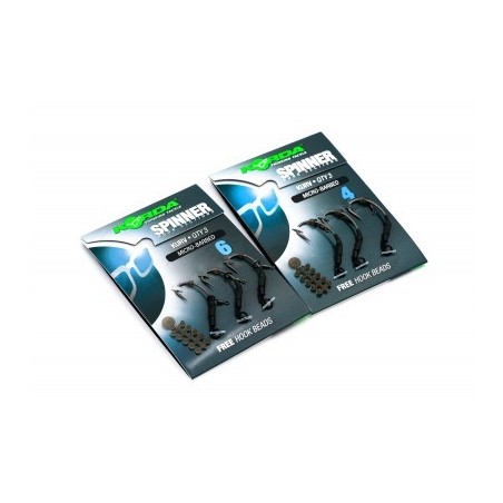 Spinner Hook Sections Kurv 4 Barbless KORDA 