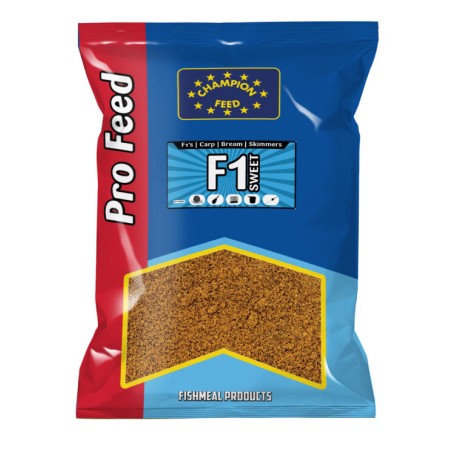GROUNDBAITS F1 SWEET 2 KG CHAMPION FEED