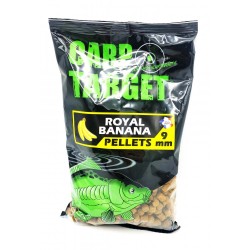 CARP TARGET - PELLETS - 700GR - 9MM - ROYAL BANANA