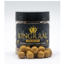 MINI BOILIES SCOPEX SWEETCORN ( NEW 2024 ) 10MM 50GR KINGRAAL