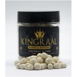 MINI WAFTER DUMBELL COCONUT ( NEW 2024 )  MIX 6/7 MM 40GR KINGRAAL