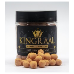MINI WAFTER DUMBELL HOT SPICE ( NEW 2024 )  MIX 6/7 MM 40GR KINGRAAL
