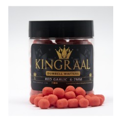 MINI WAFTER DUMBELL RED GARLIC ( NEW 2024 ) MIX 6/7 MM 40GR KINGRAAL