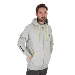 MATRIX FULL ZIP HOODY MARL GREY/LIME (BLACK EDITION) - XXL MATRIX