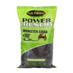 AMORCE POWER CRUNCHY - SAC 2KG - MONSTER CRAB - BLACK 