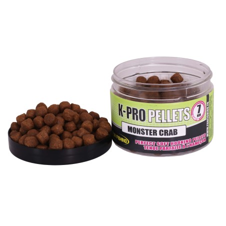 K-PRO PELLETS - 60GR - 7MM - MONSTER CRAB 
