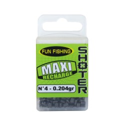 MAXI RECHARGE -  PLOMBS SHOTER - N°4 - 32GR 