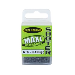 MAXI RECHARGE -  PLOMBS SHOTER - N°8 - 32GR 