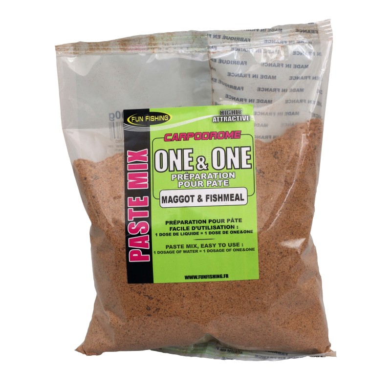 ONE & ONE (PREPARATION POUR PATE) - 500GR - MAGGOT & FISHMEAL 