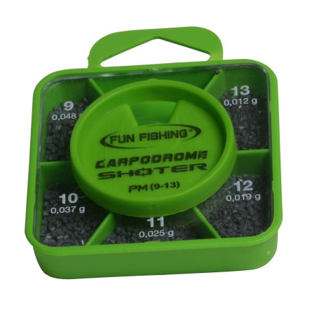 SHOTER BOX - PM  -  PLOMBSS N°9 - 10 - 11 - 12 - 13 