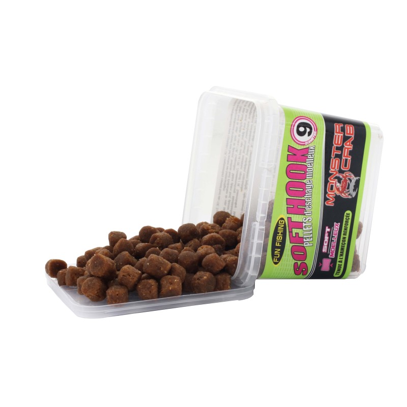 SOFT HOOKS PELLETS - 105GR - 9MM - MONSTER CRAB 