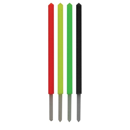 KIT ANTENNES SERIES PRO - 1,5MM (ROUGE, JAUNE, VERT, NOIR) - X8 