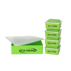 PACK QUATRO BOX (1 GRANDE BOITE CARREE + 4 BOITES CARREES) 