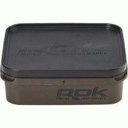 6L GREENISH BROWN SQUARE BOX XL / BOITE CARREE 6L XL MARRON VERT (AVEC ROK FISHING PERFORMANCE