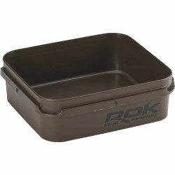 6L GREENISH BROWN SQUARE BOX XL / BOITE CARREE 6L XL MARRON VERT (AVEC ROK FISHING PERFORMANCE