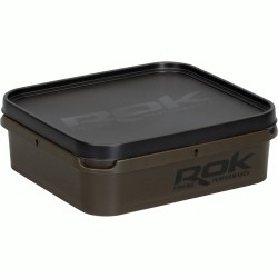6L GREENISH BROWN SQUARE BOX XL / BOITE CARREE 6L XL MARRON VERT (AVEC ROK FISHING PERFORMANCE
