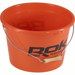 SEAU ROND 18L ORANGE - 18L ORANGE ROUND BUCKET ROK FISHING PERFORMANCE