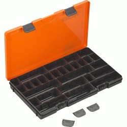 HOOKBAIT BOX 371 - BOITE PLATE 35,5X23X3CM ORANGE & NOIRE ROK FISHING PERFORMANCE