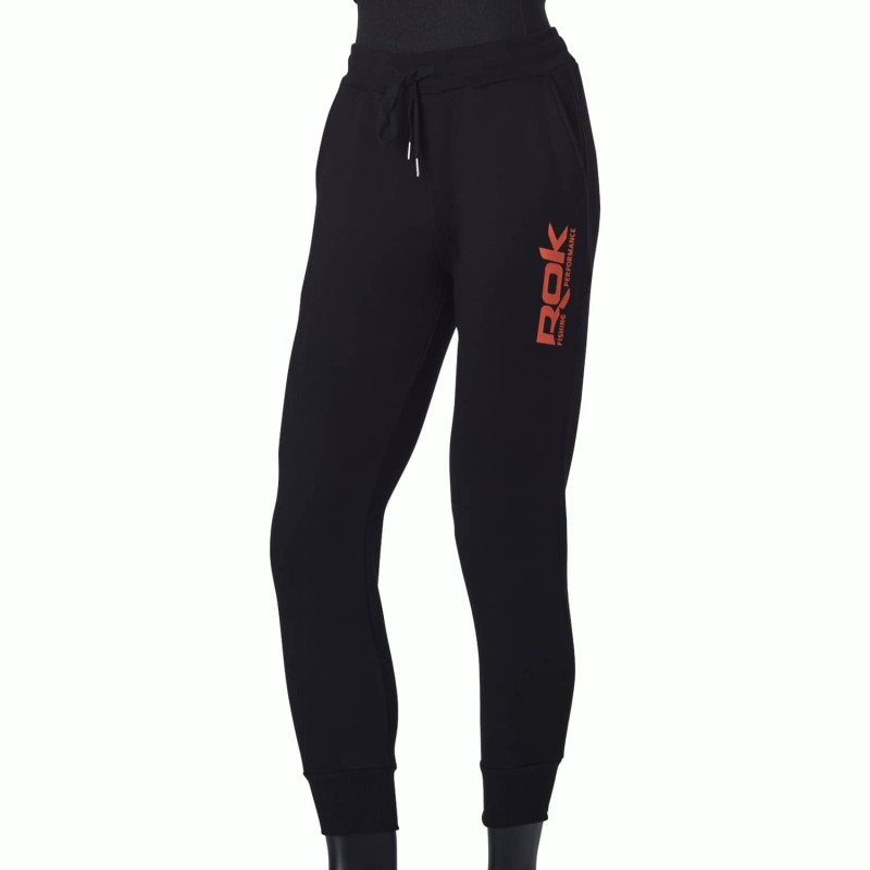 ROK BLACK JOGGERS - S / PANTALON JOGGERS ROK NOIR - TAILLE S ROK FISHING PERFORMANCE