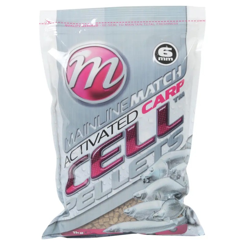 CARP PELLETS CELL 6 MM 1KG MAINLINE